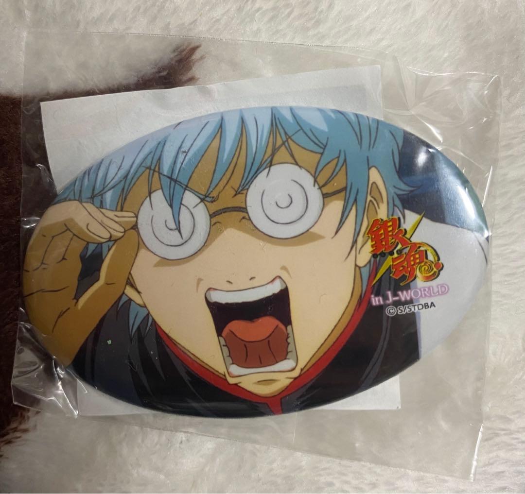 銀魂 坂田銀時 缶バッジ J-WORLD TOKYO ミニゲーム 愛染香 レア