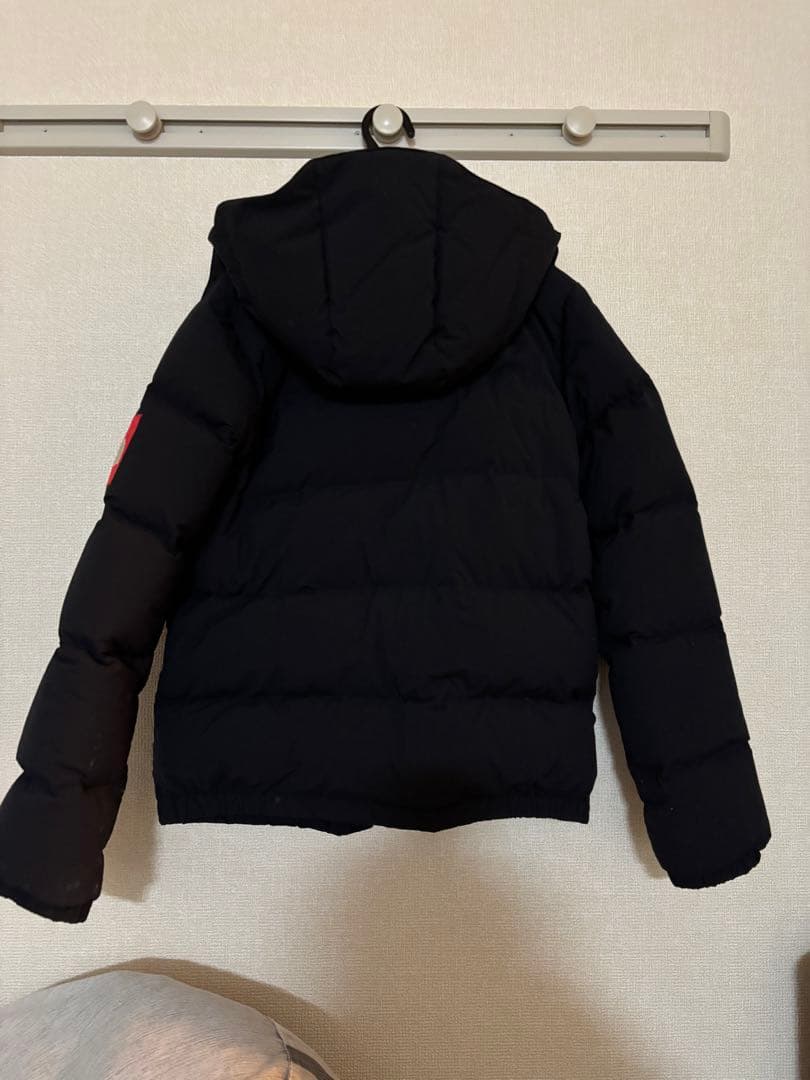 THE NORTH FACE 黒 ダウンジャケット フード付き