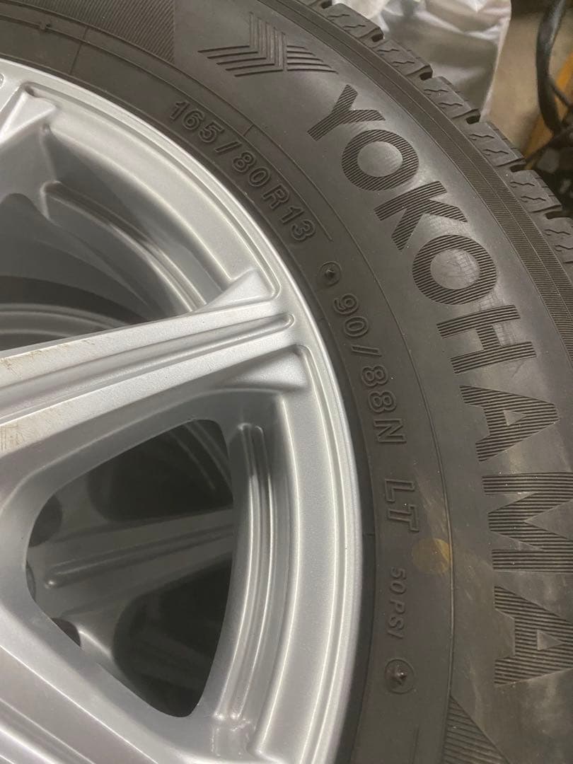 スタッドレス　4本セット　ホイール付き　13インチ プロボックス