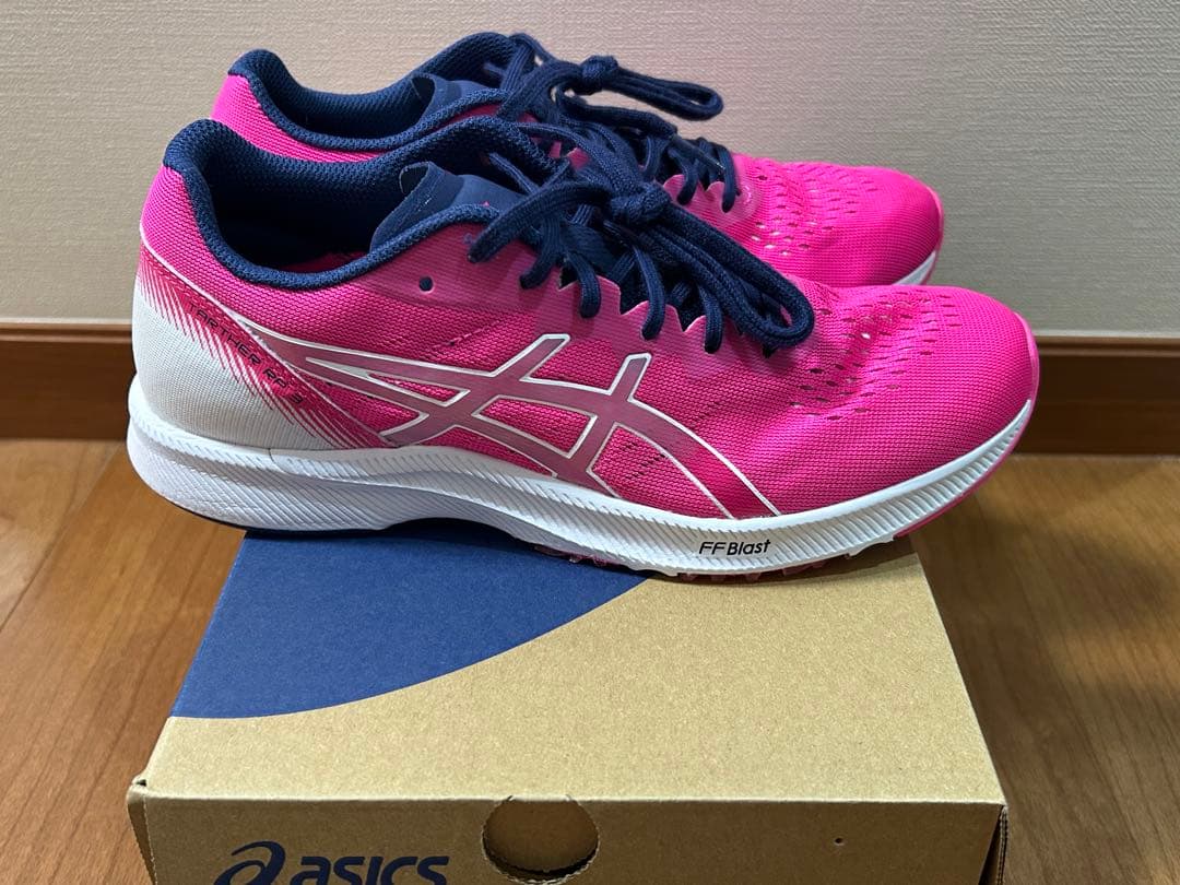 asics アシックス ターサーRP3 24.5㎝ ピンク×ネイビー