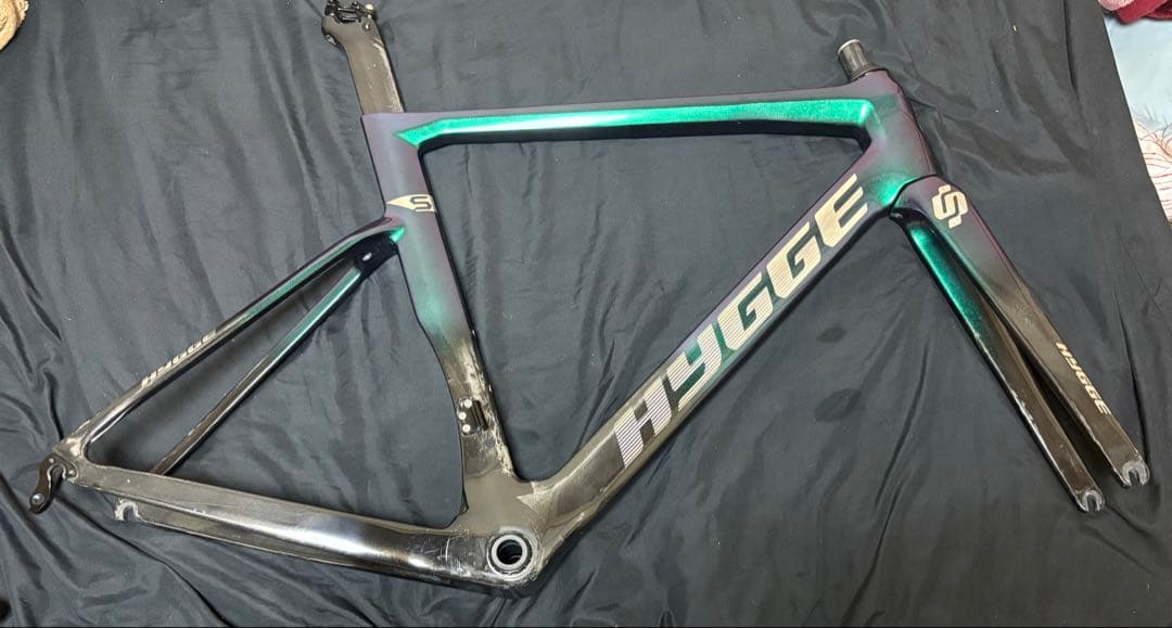 [naoki]Hygge model S フルカーボンエアロフレーム リム