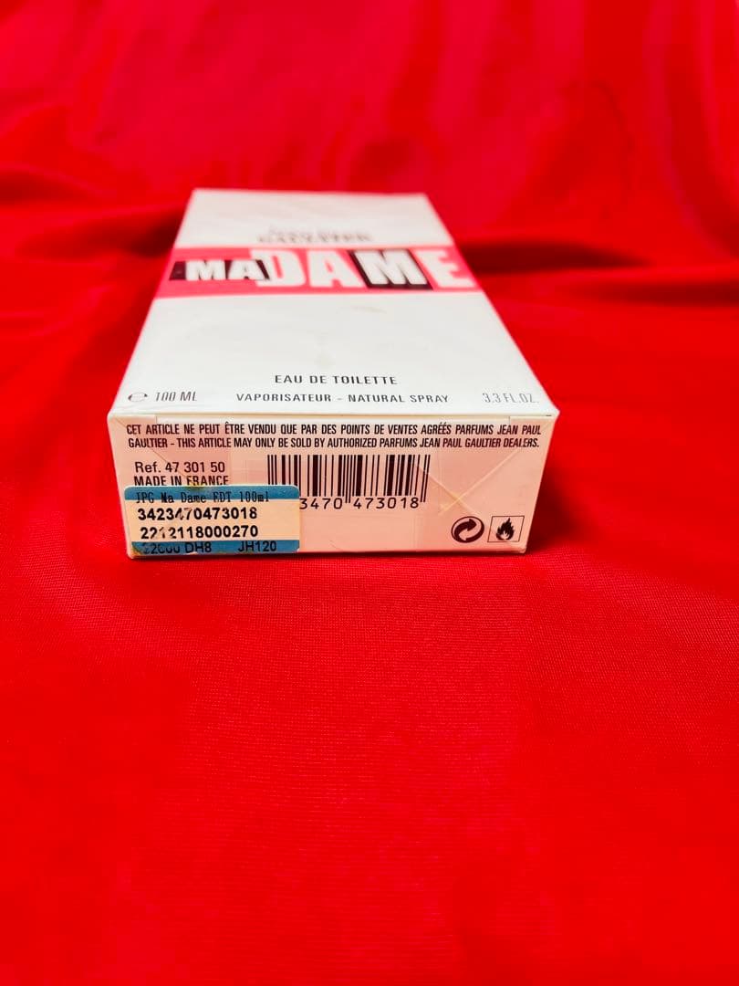 Jean Paul Gaultier(ゴルチエ)EDT マダム100ML