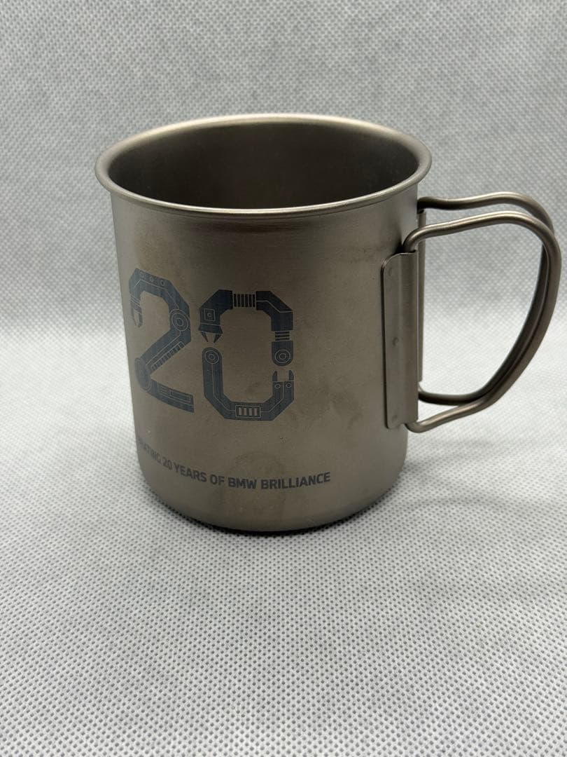  20周年記念 チタン製折りたたみカップ（限定ノベルティ）