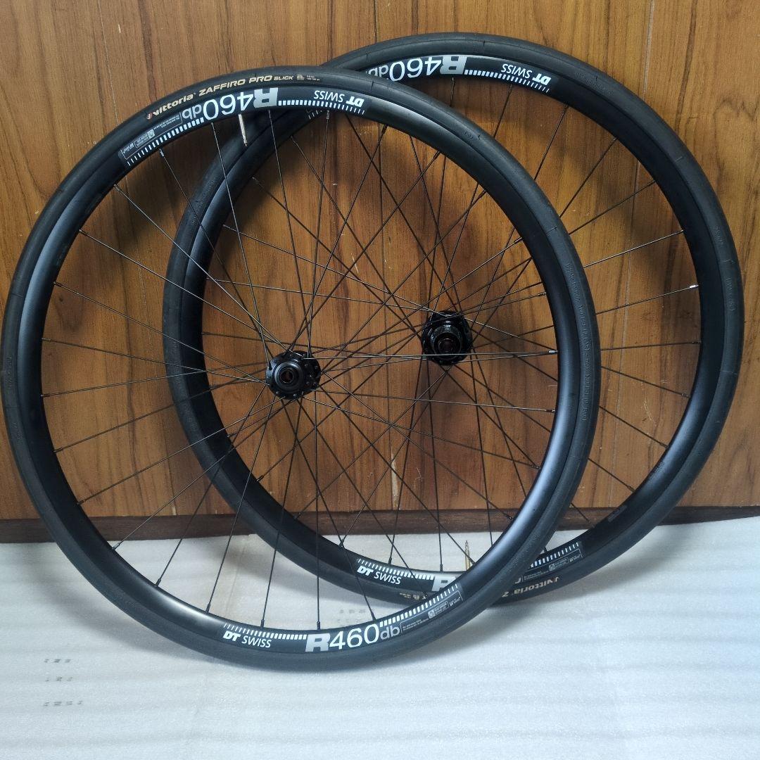 DTswiss R460db ディスクホイール 前後セットタイヤ付き