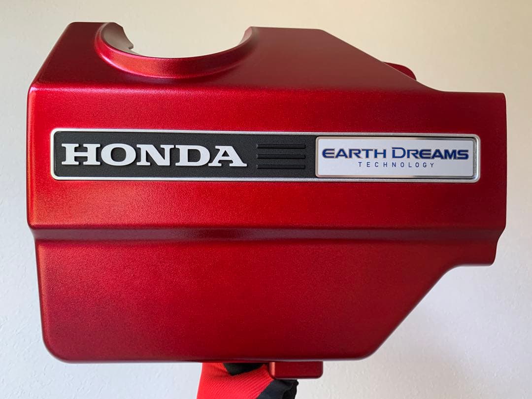 3倍赤いエンジンカバー【たく出品】