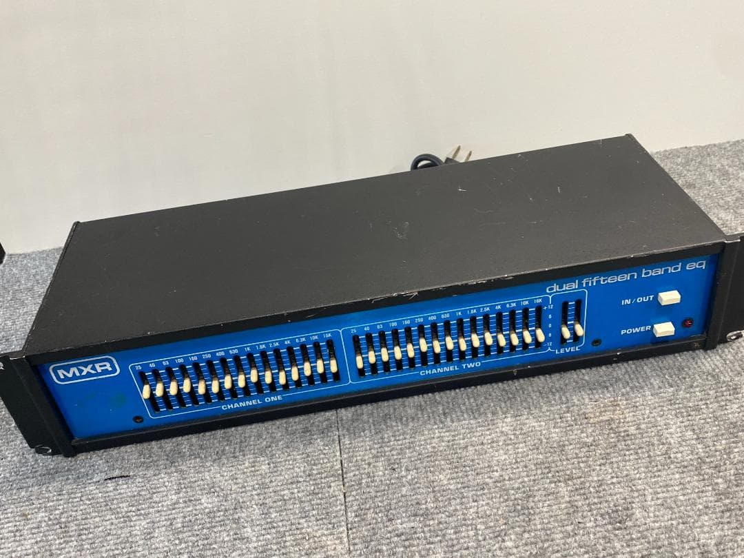 MXR dual fifteen band EQ イコライザー