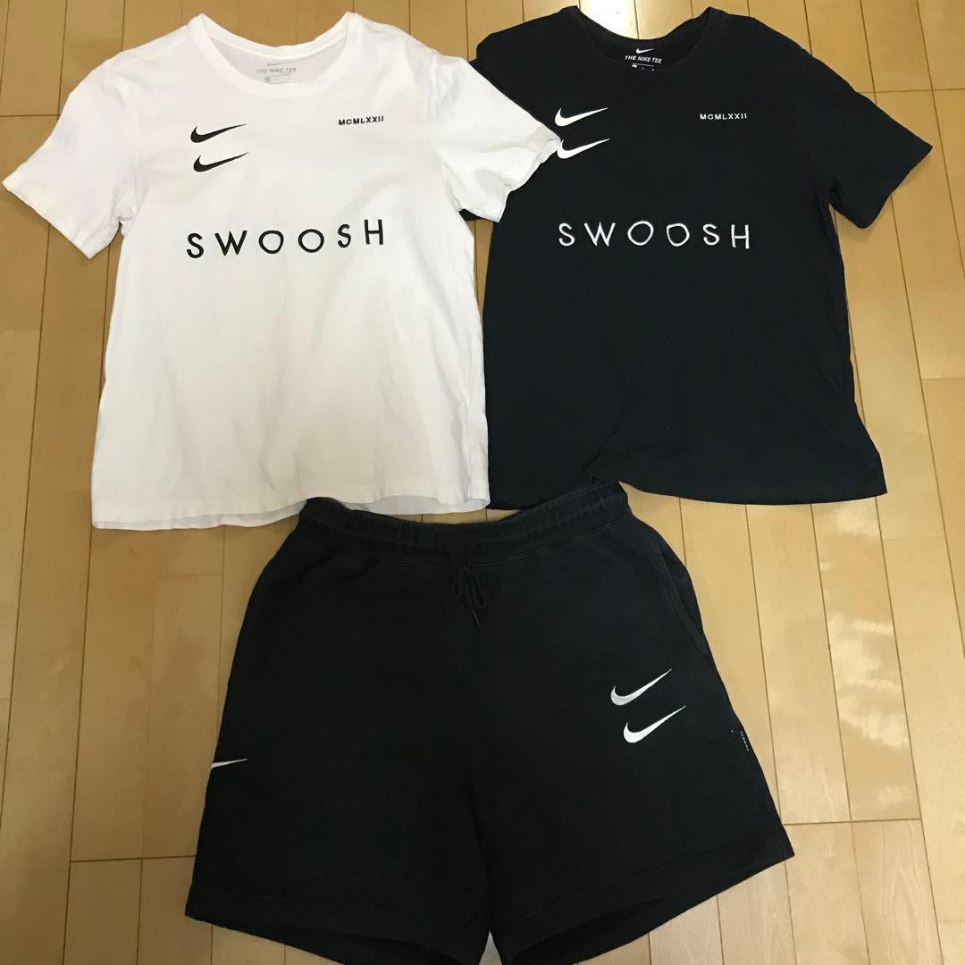 ナイキ　スウォッシュ　上下　3点セット　ジムにオススメ　L