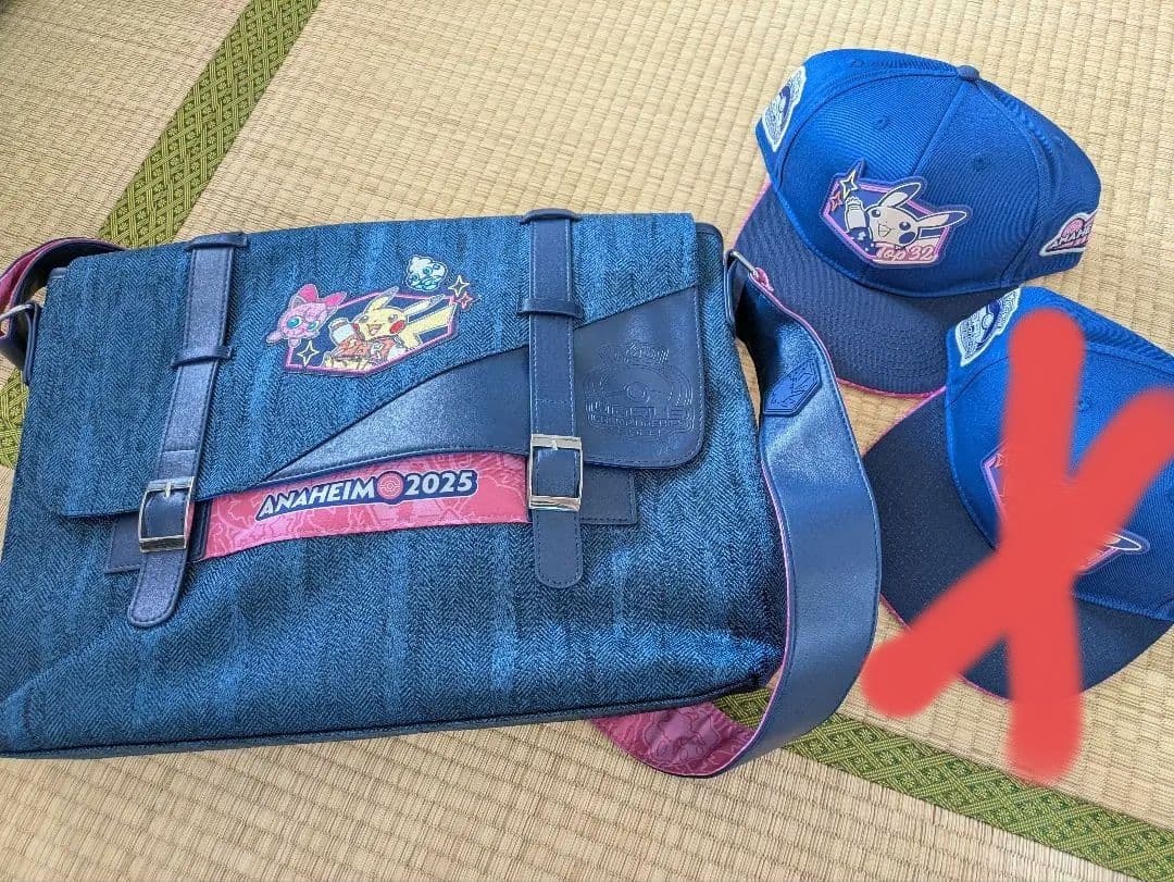 【WCS2025 TOP32限定】バッグ＆帽子【値下げ相談ok】