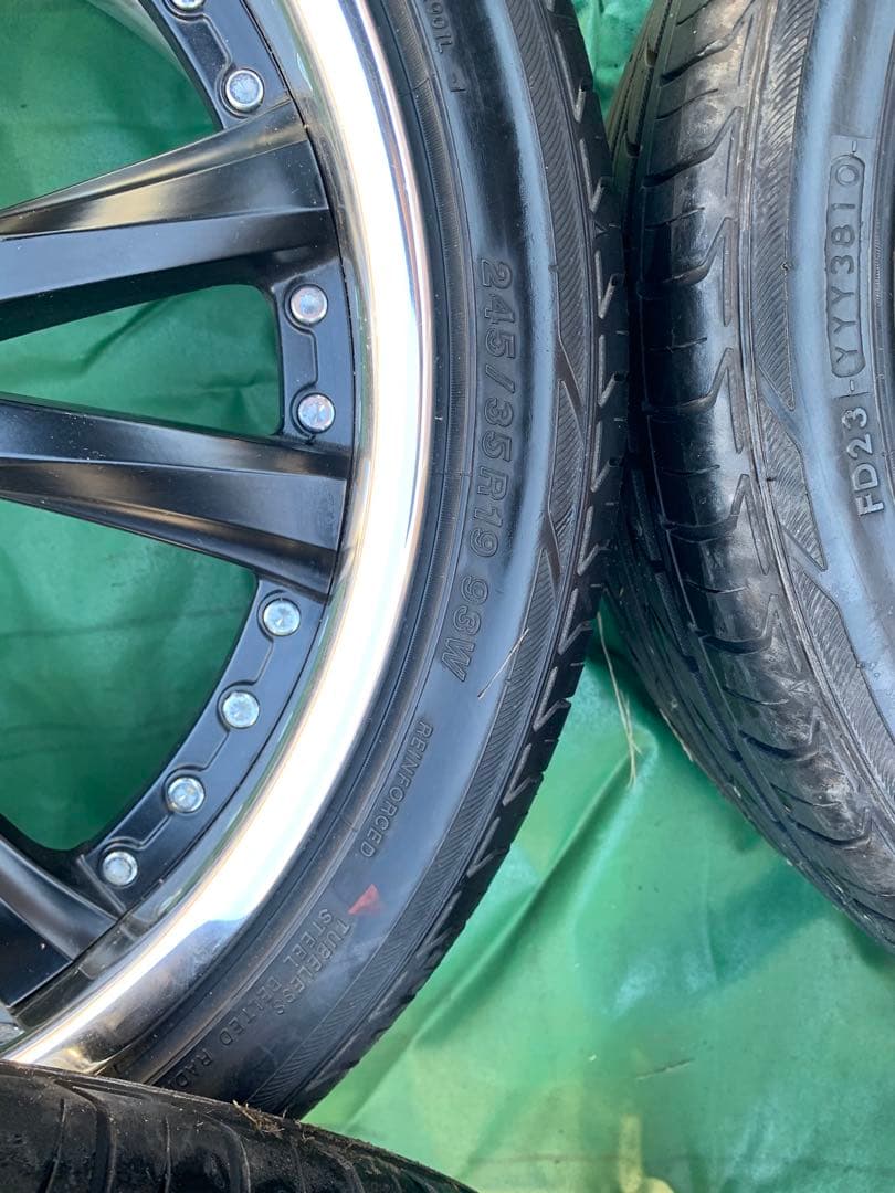 ヴィエナメリージア 275/30R19 2本と245\35r19 2本　　美品