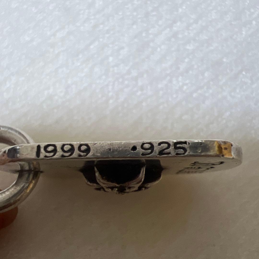 【値下】クロムハーツ　NYC限定　ドッグタグ　ペンダントトップ　シルバー925