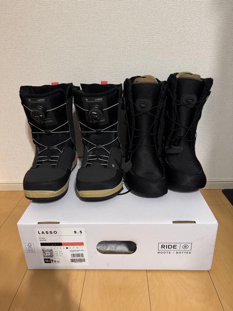 RIDE LASSO 27.5cm 23-24モデル インナー未使用