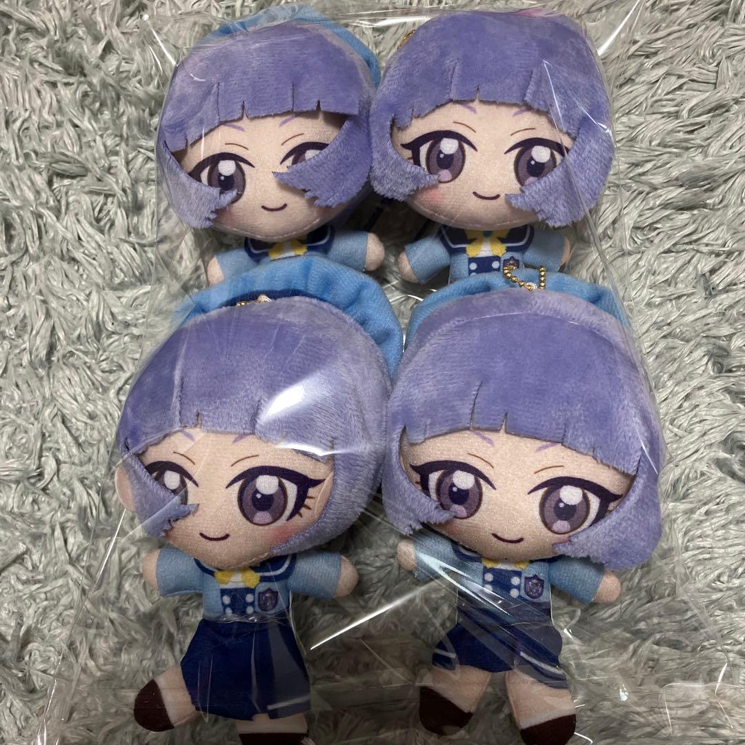 【極美品】ひみつのアイプリ ぬいぐるみ マスコット 真実夜チィ　4点