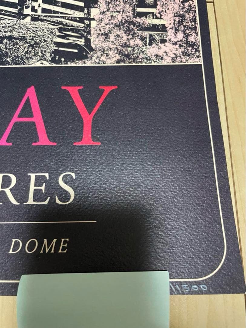 COLDPLAY 日本1500枚限定 リトグラフ　ポスター