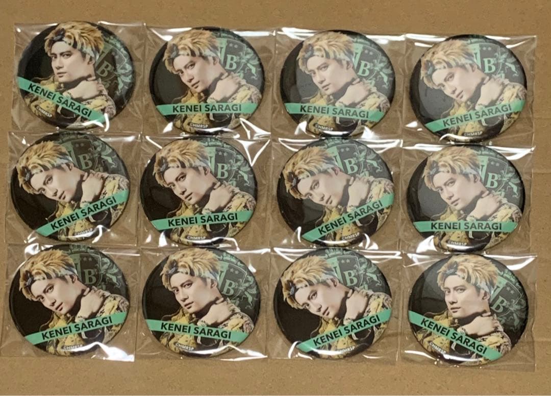 ヒプノシスマイク ヒプマイ ヒプステ 蛇穴健栄 Track.1 缶バッジ