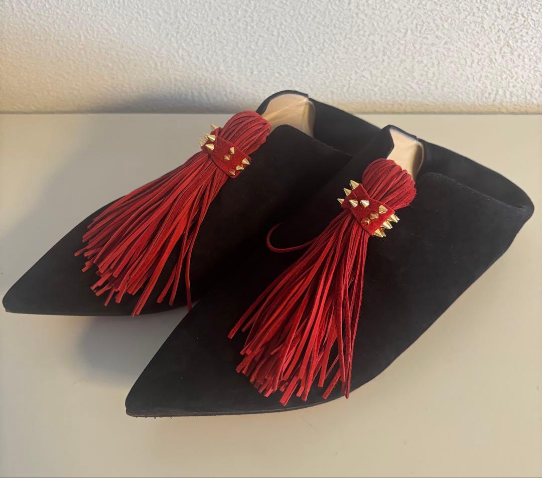 Christian Louboutinクリスチャンルブタンミュール★スエード美品