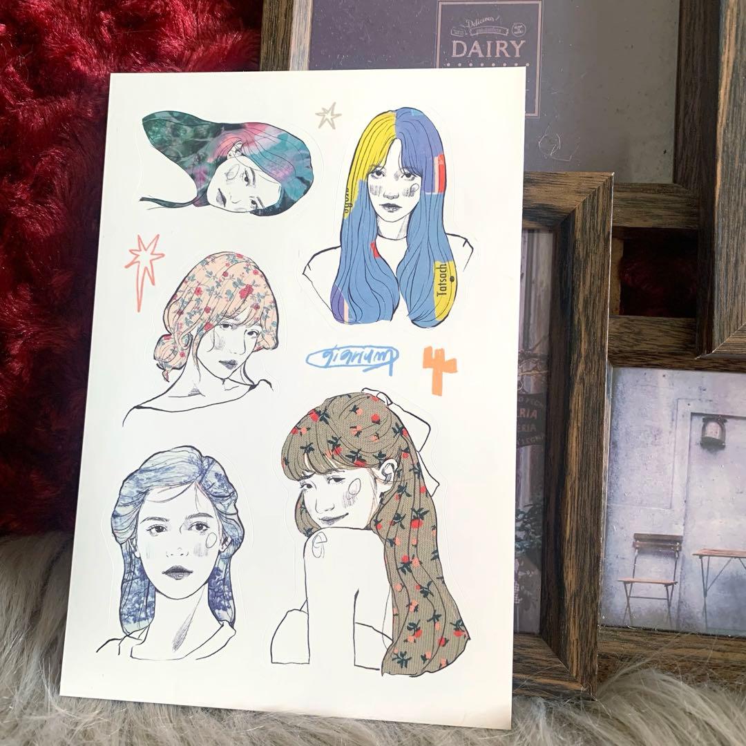 激レア▶︎import/海外作家さまステッカー