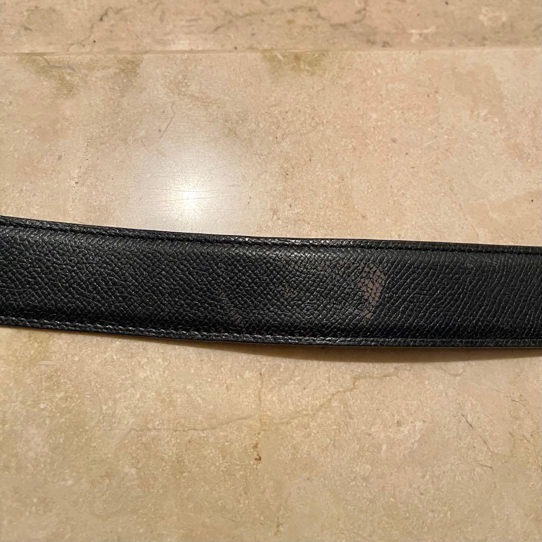 HERMES コンスタンス ブルーレザー ベルト