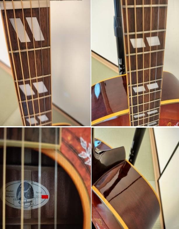 Epiphone Hummingbird AV 94年製 美品 ハードケース付