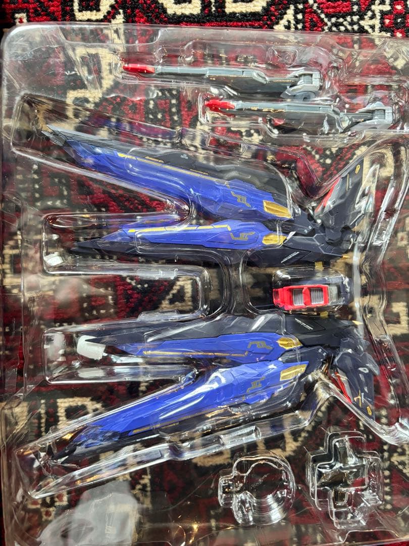 メタルビルド　ストライクフリーダム+光の翼 SOUL BLUE セット　欠品あり