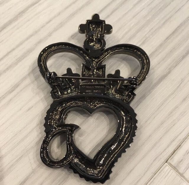 ナンバーナイン ブローチ ハート 涙