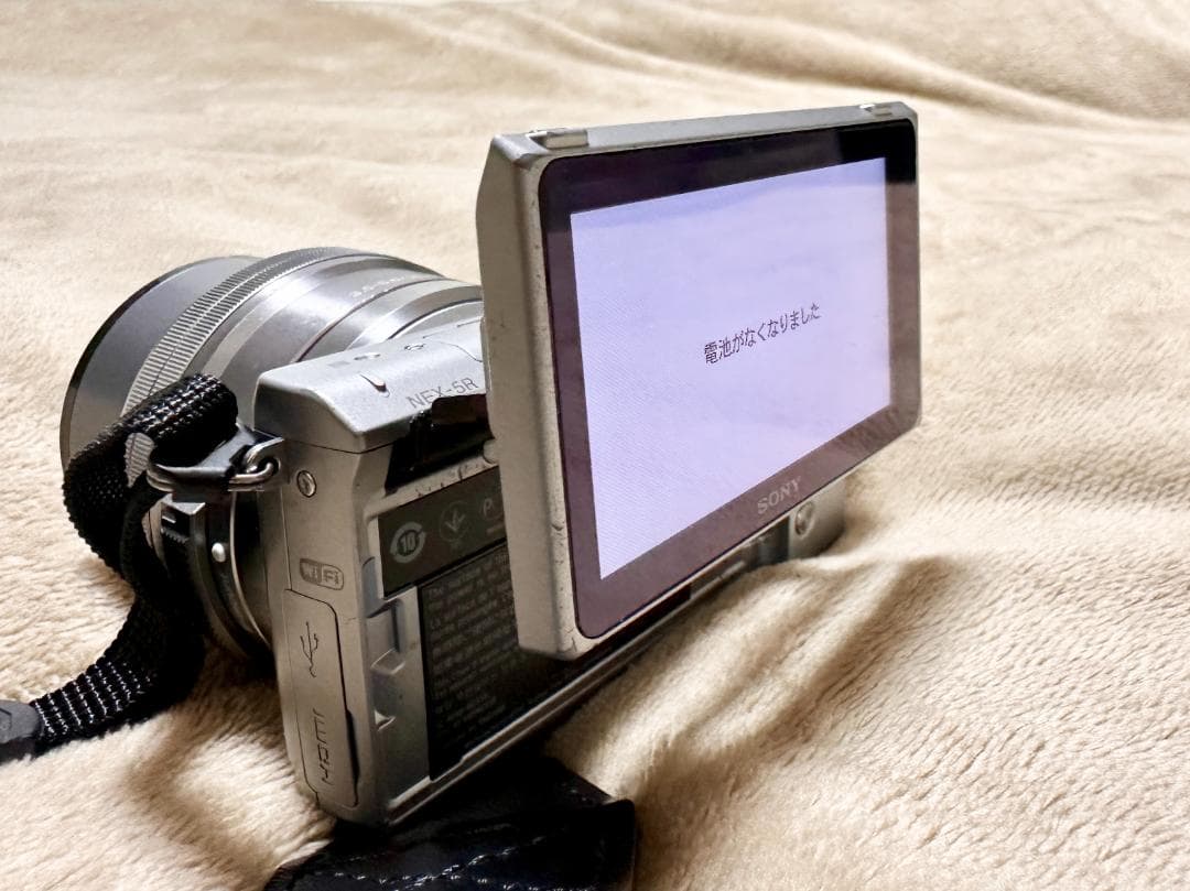 【即戦力】SONY NEX-5R ダブルズーム★SD&ニンジャストラップ付