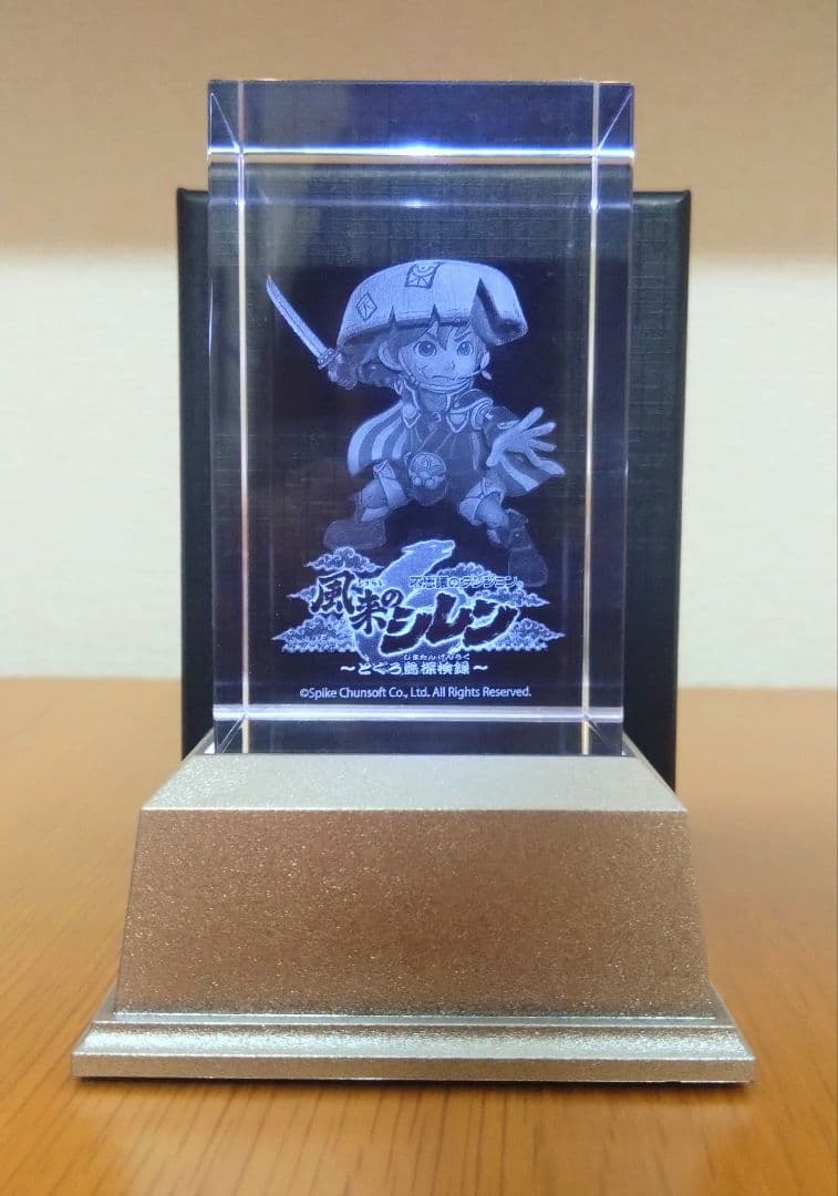 【風来のシレン6 とぐろ島探検録 予約特典】3Dクリスタルセット