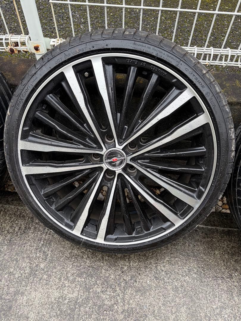 19インチ ホイールセット Elex Sport MAEシャレン