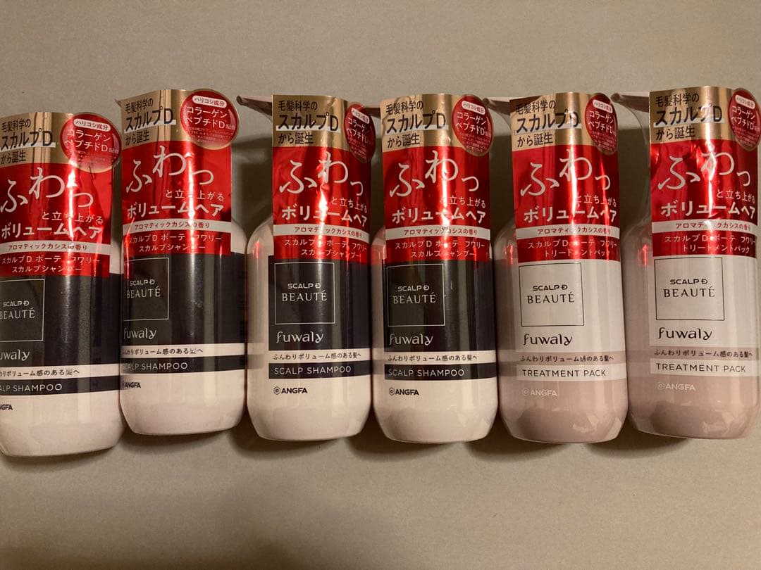 アンファー　スカルプD ボーテ　フワリー　シャンプー・トリートメントパック 6本