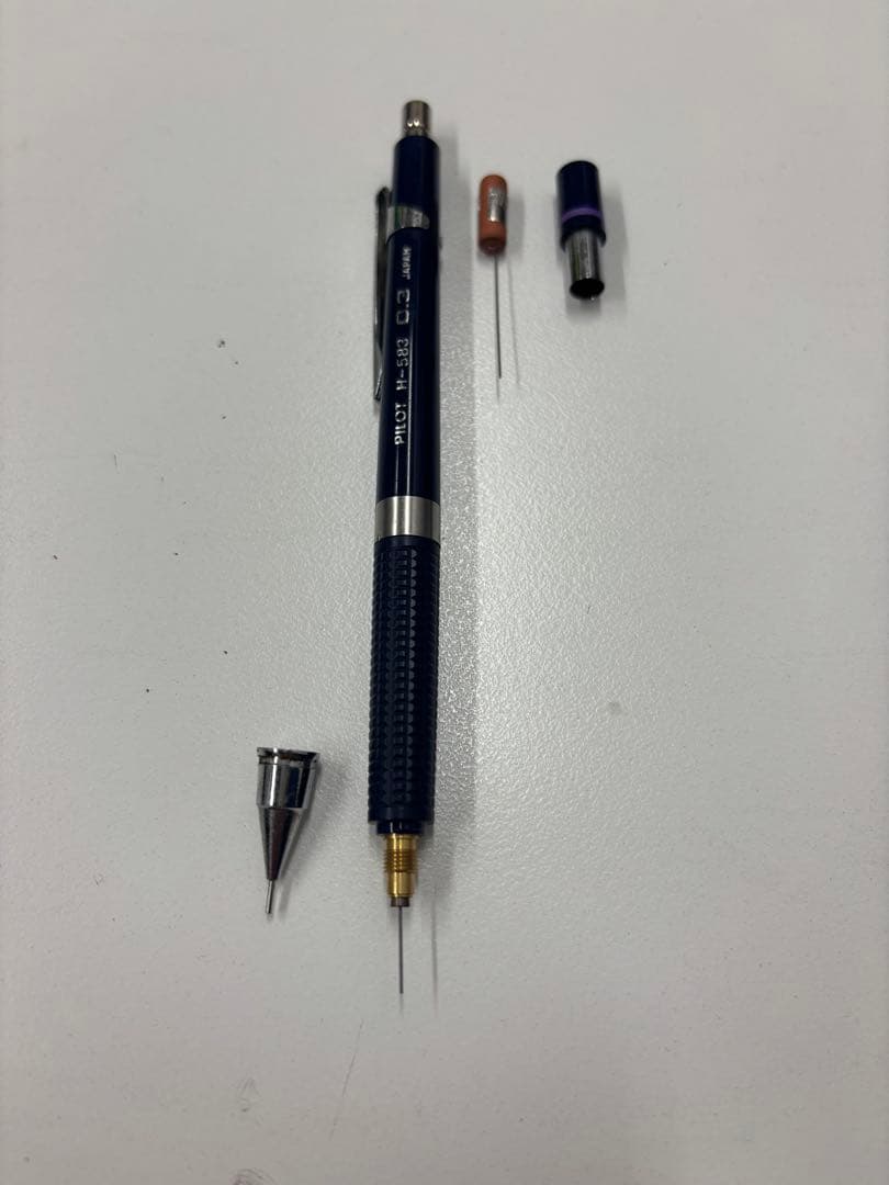 プラチナアングル ボディーノック式 パイロット H-583 シャープペンセット