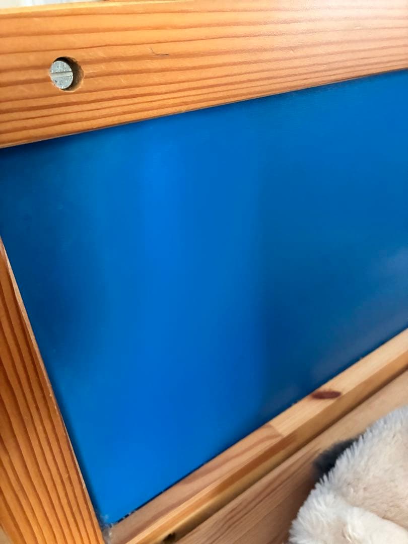 IKEA キューラ カラーは白青のリバーシブル