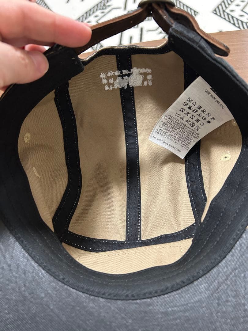 シュプリームsupreme mm6 マルジェラ コラボ　キャップ　ボックスロゴ