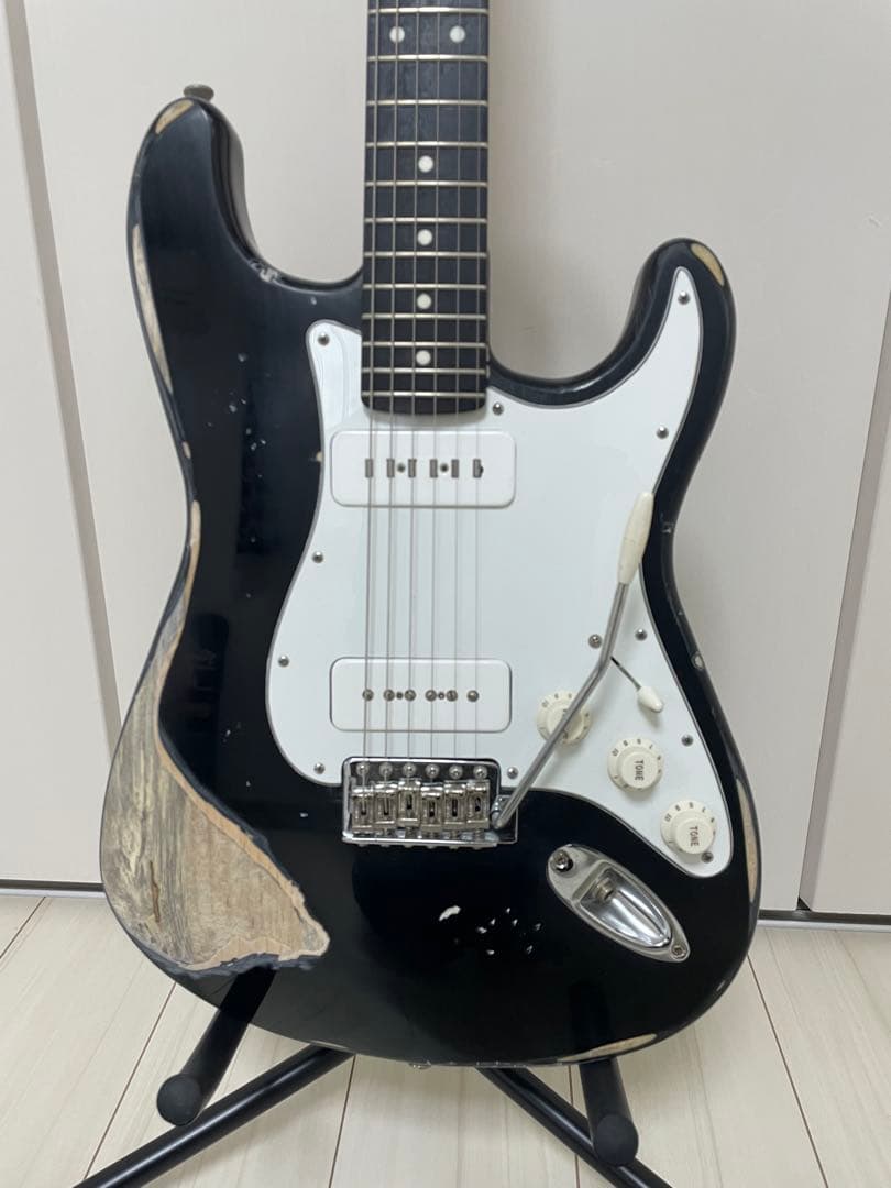 Char　ストラト ノンブランド P90 レリック加工風　SUGIZO