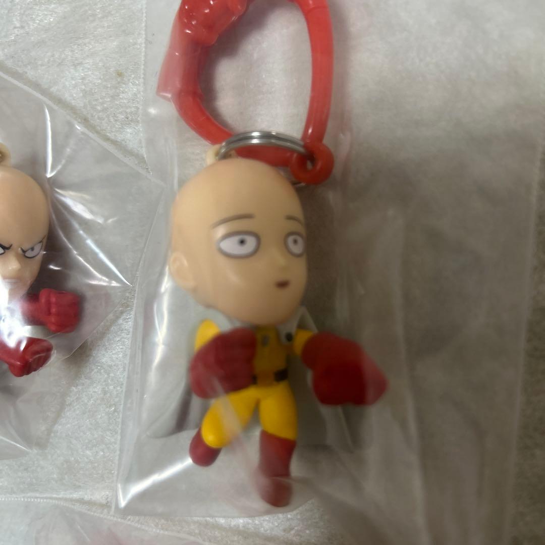 ワンパンマン バックパックハンガーフィギュアキーホルダー 北米グッズ 4個セット