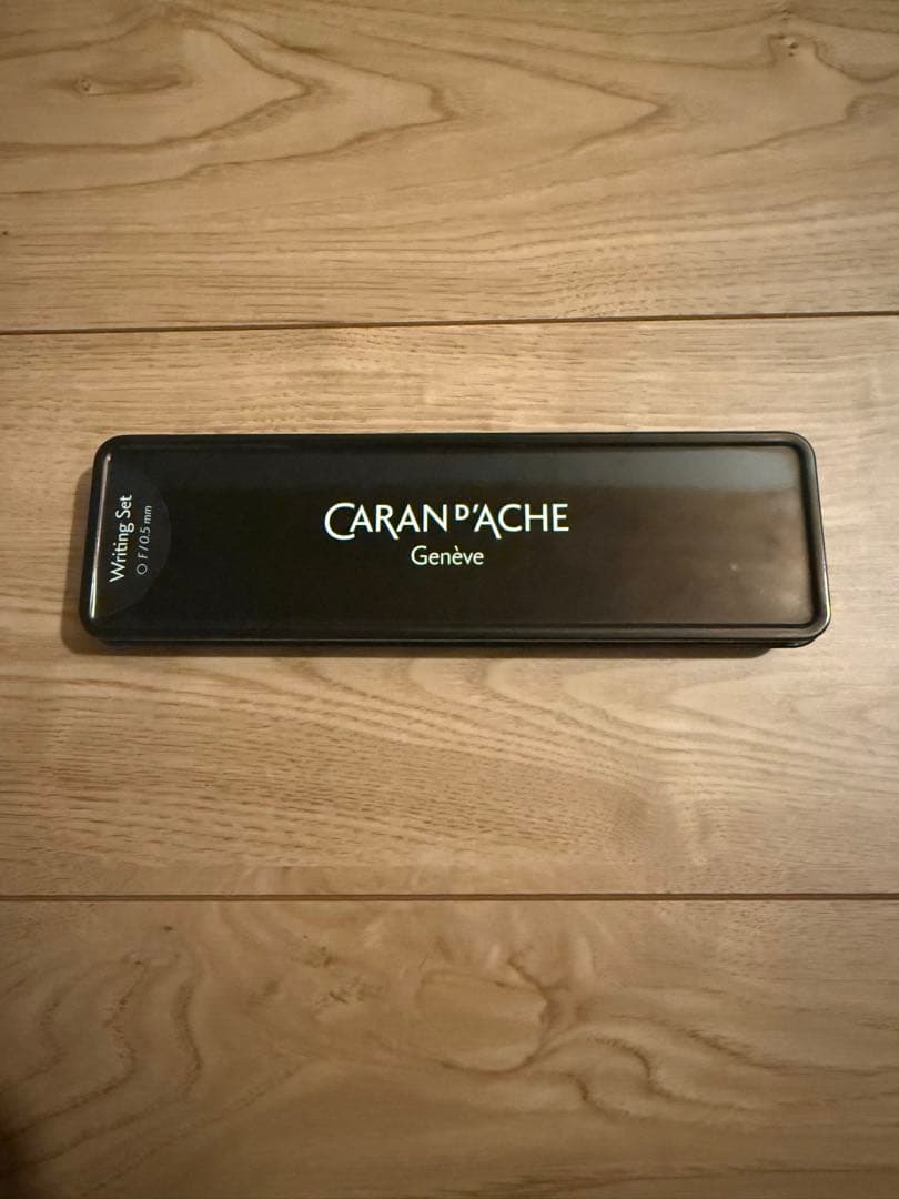 CARAN D'ACHE ブラック ボールペンシャーペンセット