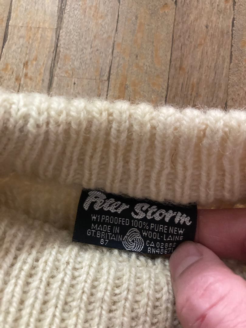 Peter Storm クリーム色 ハイネックセーター L