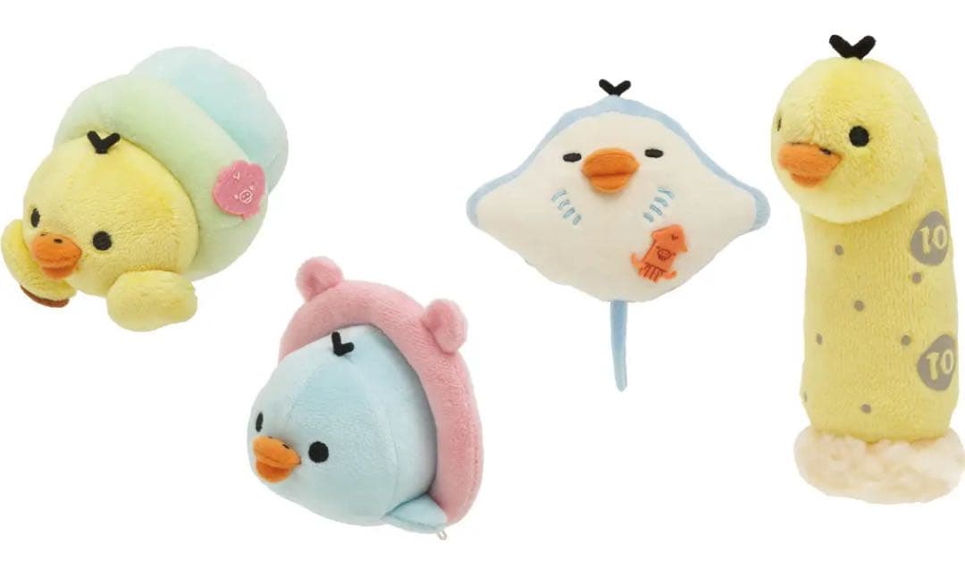 キイロイトリ　アクアリウム　そっくりどうぶつセット