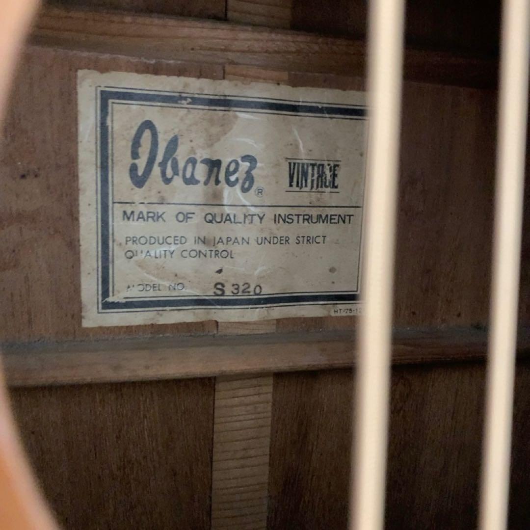 Ibanez S320 ヴィンテージ アコースティックギター 現状品