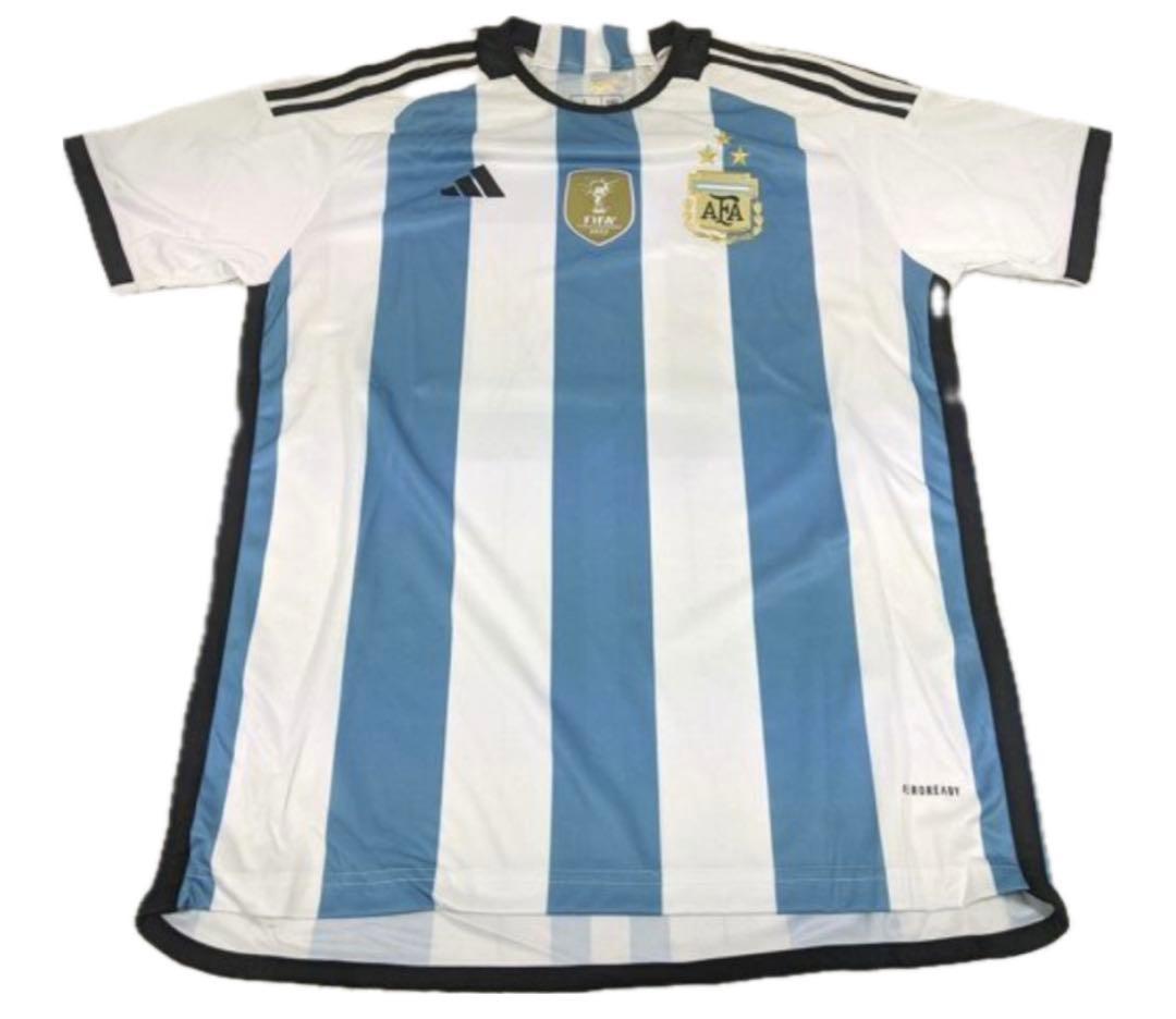 メッシ　サインユニフォーム　アルゼンチン2022-2023