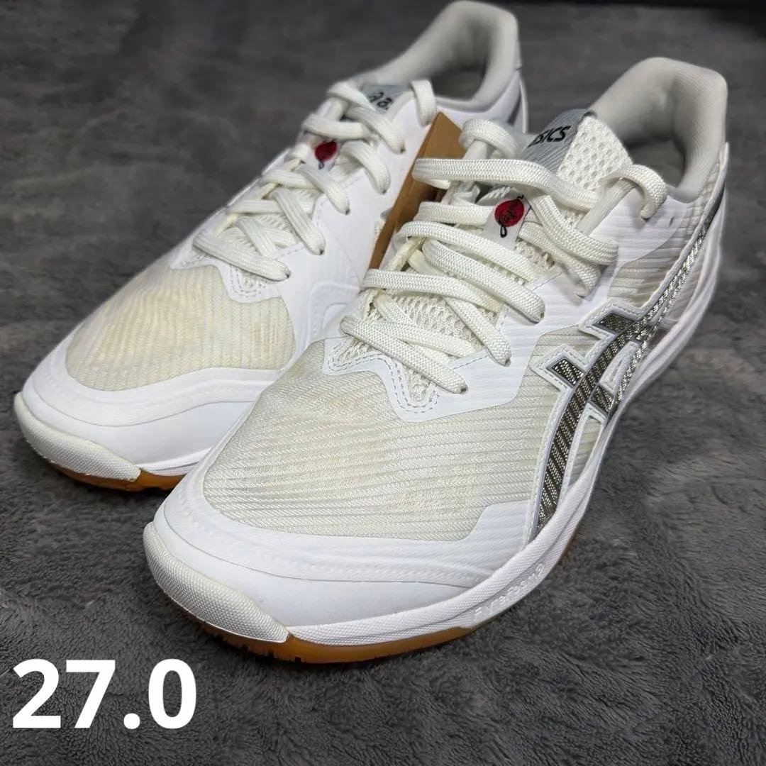 ASICS バレーボールシューズ ローテジャパンライト ホワイト27.0cm