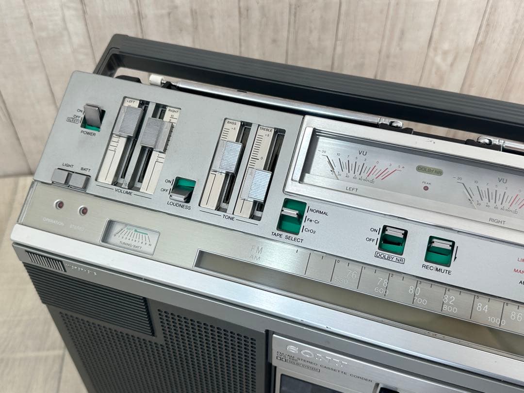 希少・動作品 | SONY ソニーラジカセ CFS-686 カセットレコーダー