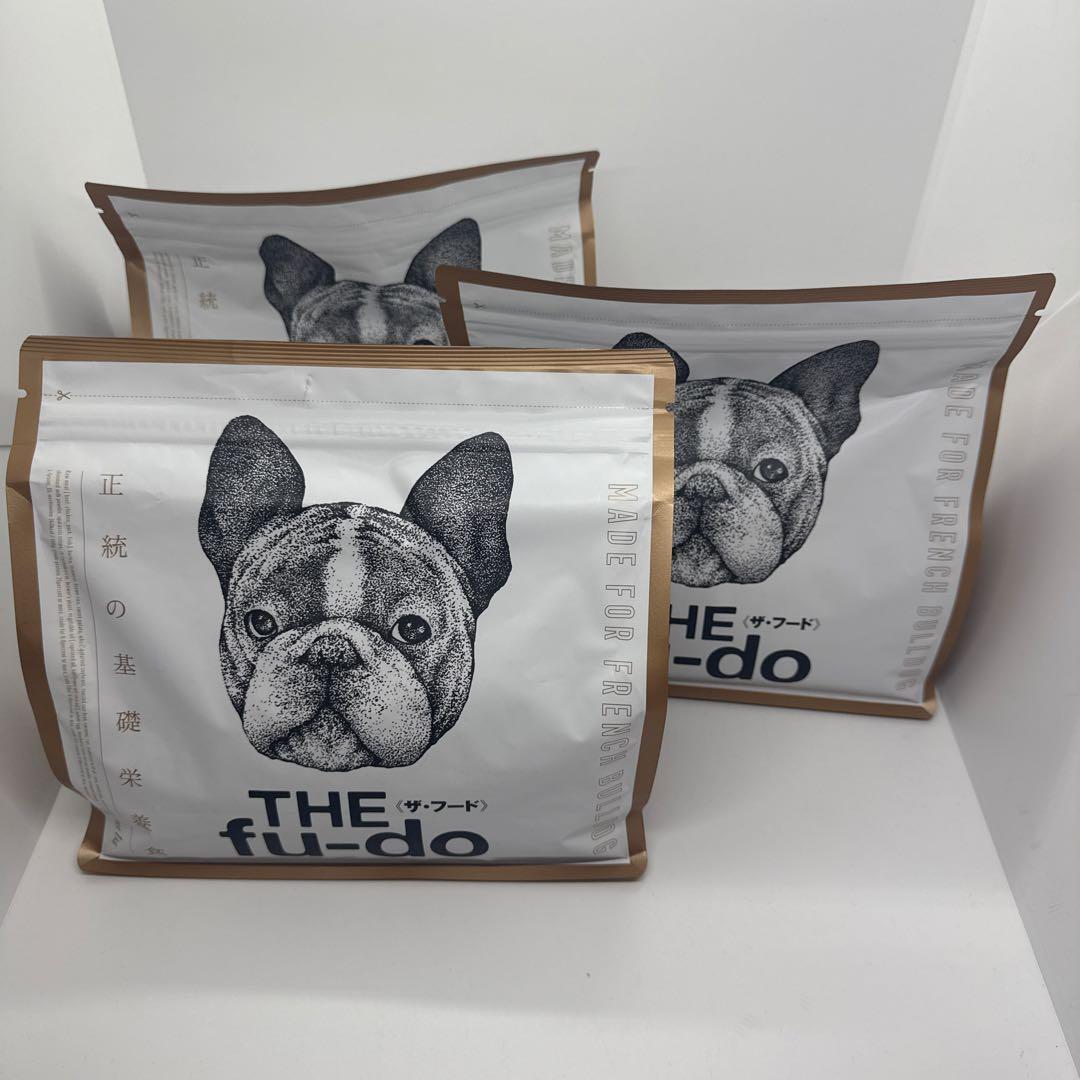 THE fu-do 《ザ・フード》フレンチブルドッグ専用フード　3袋