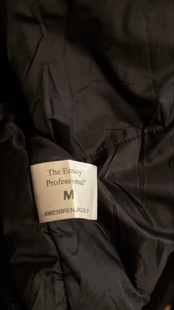 p*j様 【美品】ENNOY×スタイリスト私物 中綿シャカシャカ2024ネイビー