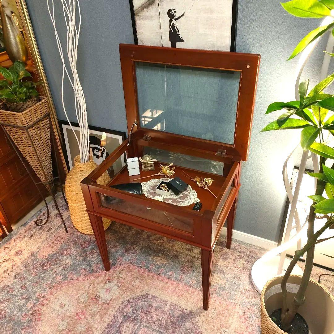 Kent Collection ガラス天板ディスプレイショーケース 英国スタイル