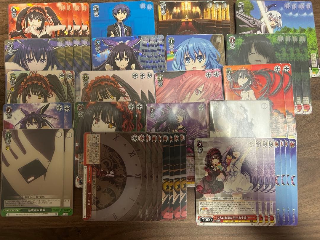 ヴァイスシュヴァルツ デートアライブ デッキ