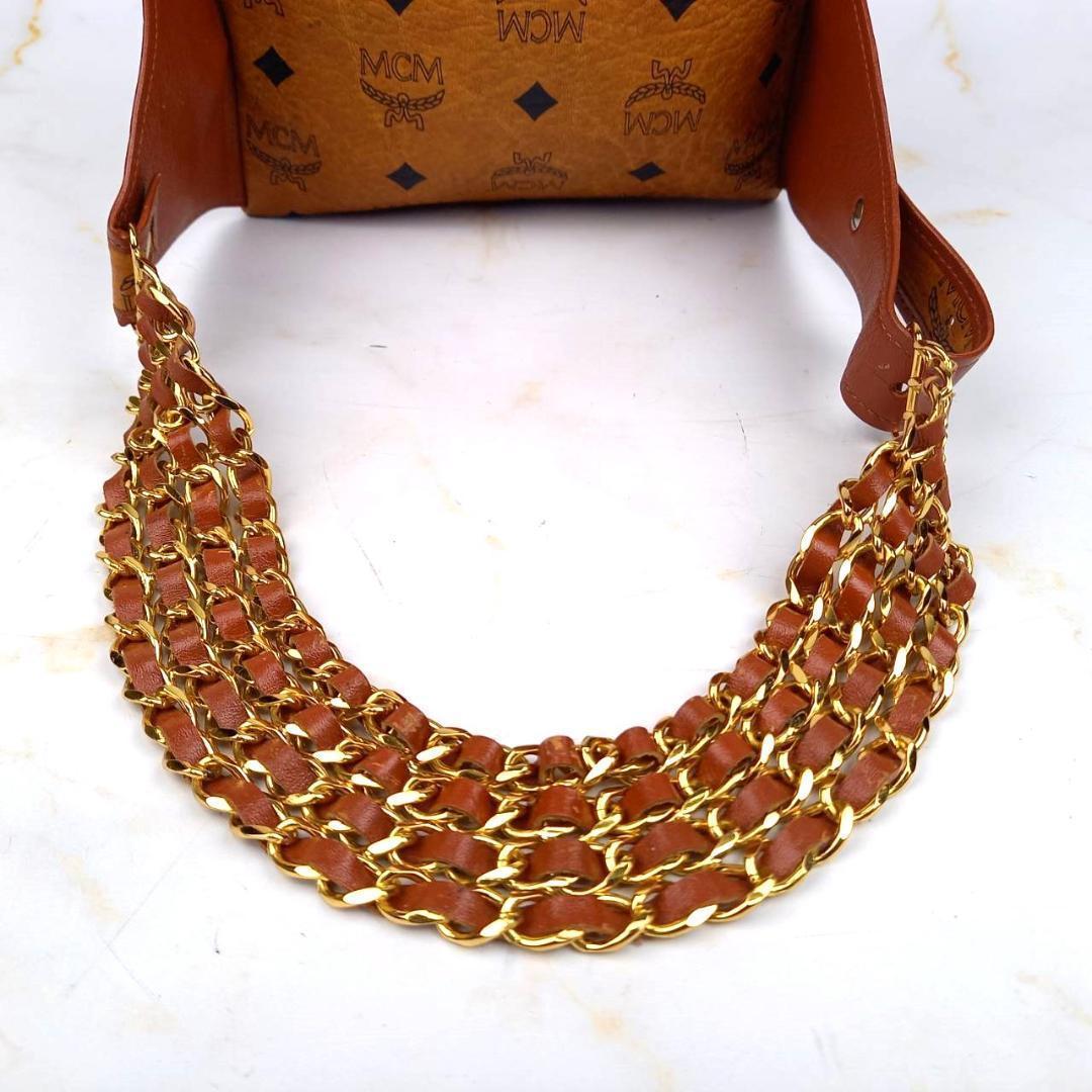 ✨希少✨ MCM ヴィセトス ボディバッグ ウエストポーチ オールレザー