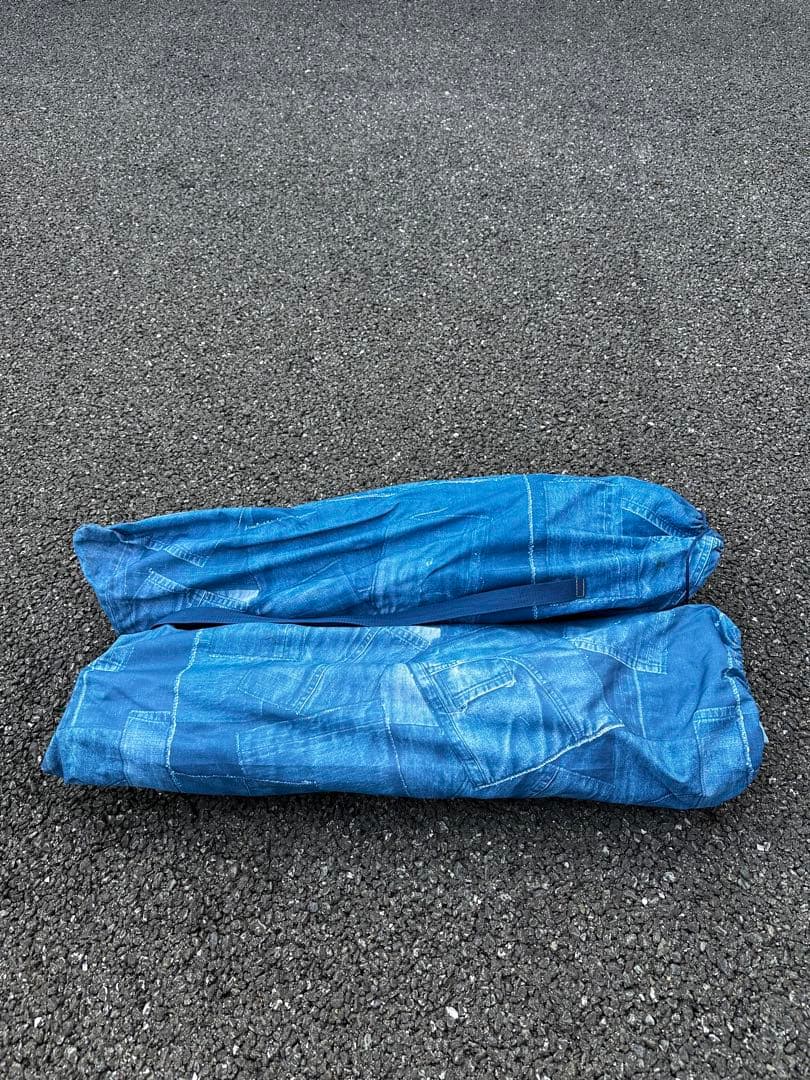 激レア！Coleman レイチェア インディゴレーベル デニム 2脚セット