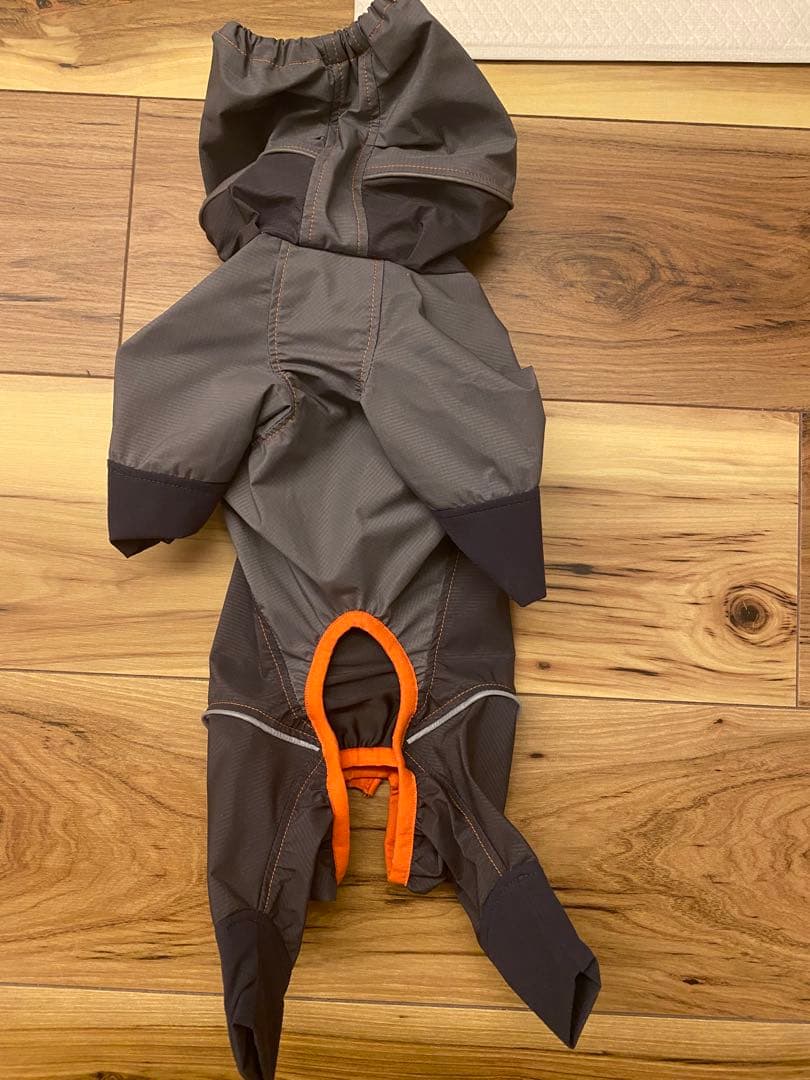 ALPHAICON レインドッグガード　犬服 グレー　サイズS