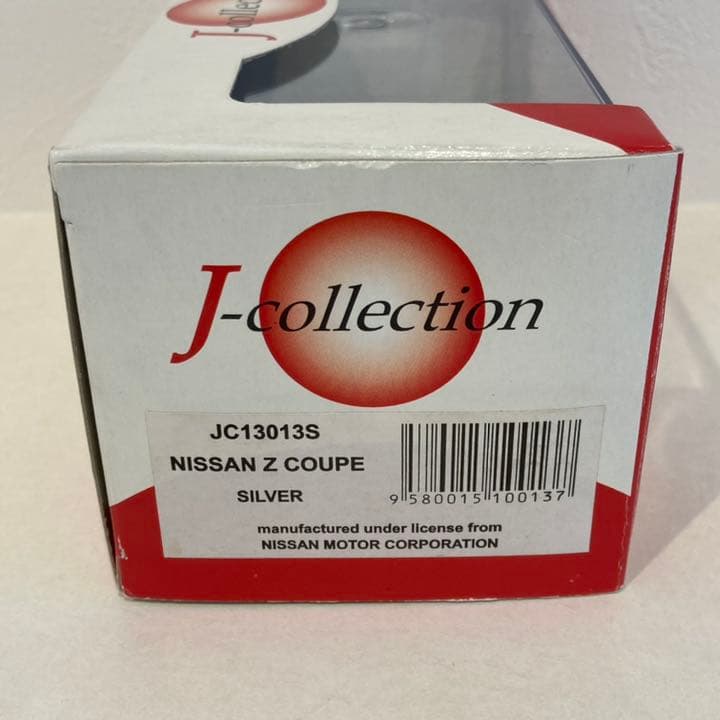 初期版レア？Z台座フェアレディZ J.コレクション 京商日産Z クーペ シルバー