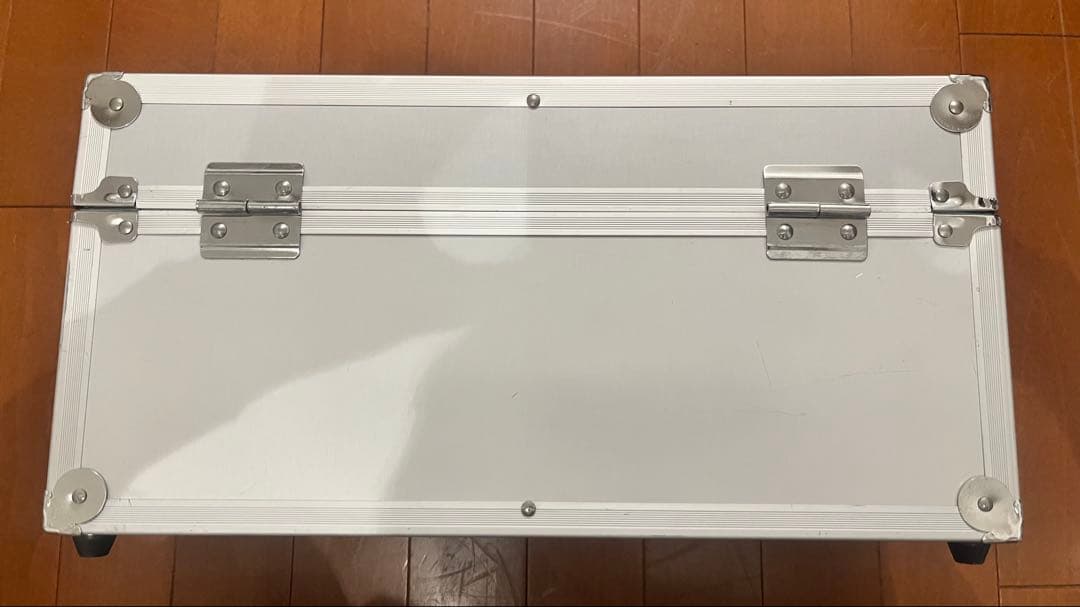 7インチレコード　シルバー　ハードケース