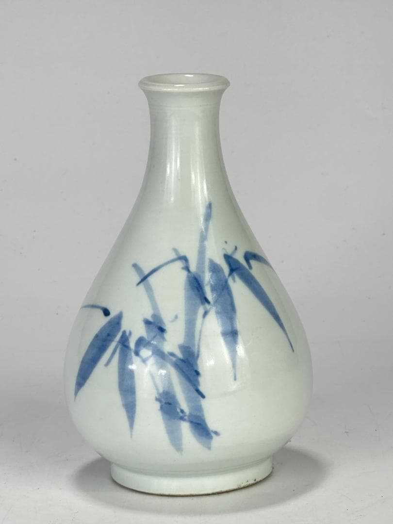 韓国美術　李朝時代　李朝　白磁　竹文　染付　青磁　徳利　花瓶　時代物　朝鮮古陶磁